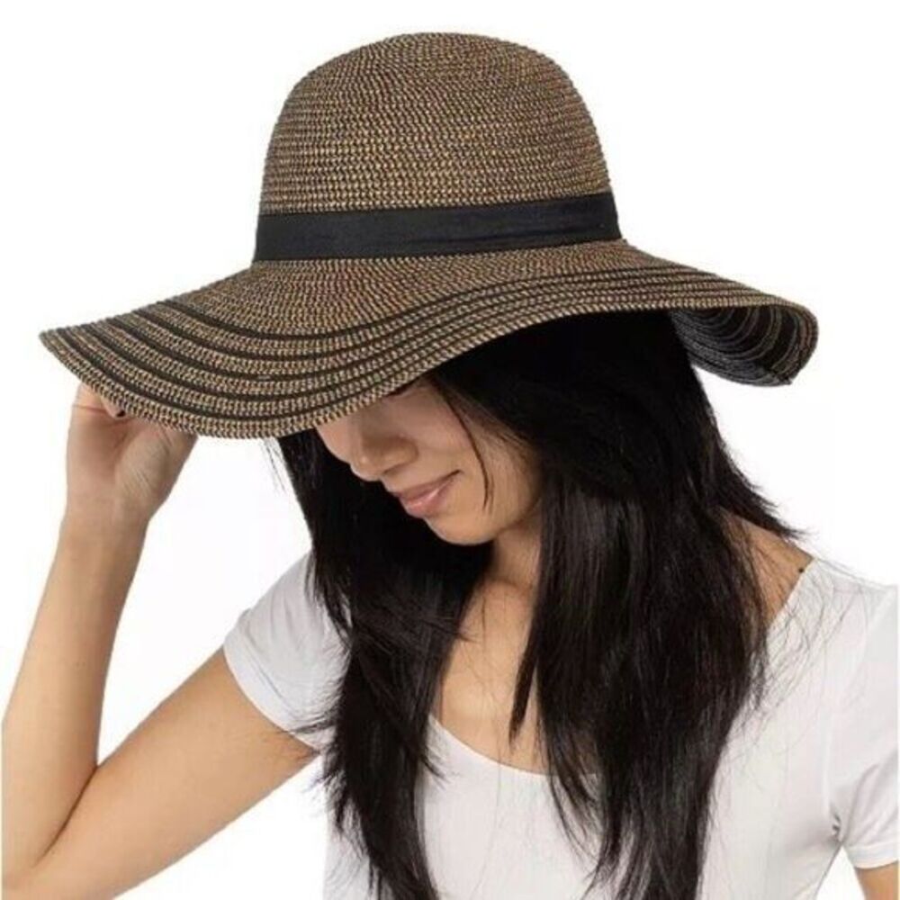 INC INTERNATIONAL CONCEPTS
Striped-Brim Floppy Hat, summer, vacation beach hat